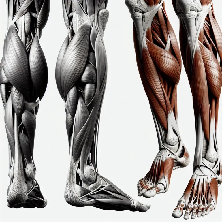 Мышцы ног человека: Структура, функции и тренировки