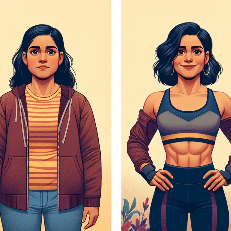 Фитнес до и после: Трансформация женщин