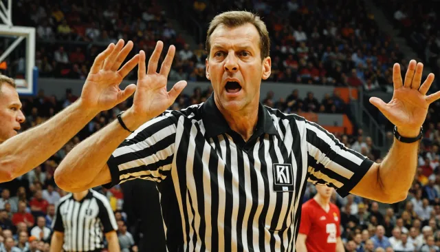 Жесты судьи в баскетболе. Значение жестов судьи при фоле в нападении и персональном нарушении