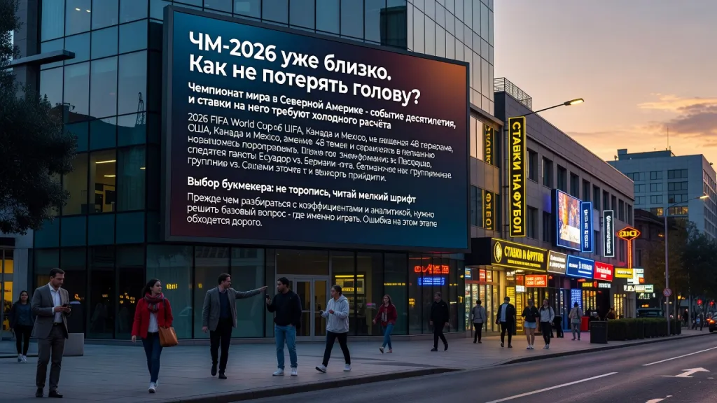 ЧМ-2026 уже близко. Как не потерять голову?