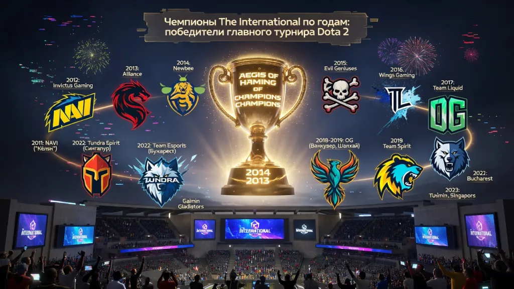 Чемпионы The International по годам: победители главного турнира Dota 2