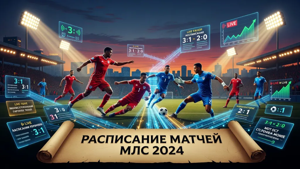 Все о соревнованиях МЛС 2024: расписание матчей, результаты игр, прогнозы и трансляции